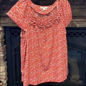 Banana Republic cap sleeve blouse